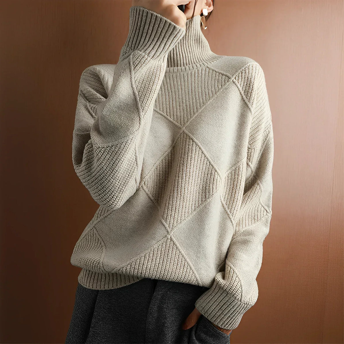 Sylvara™ | Turtleneck Sweater