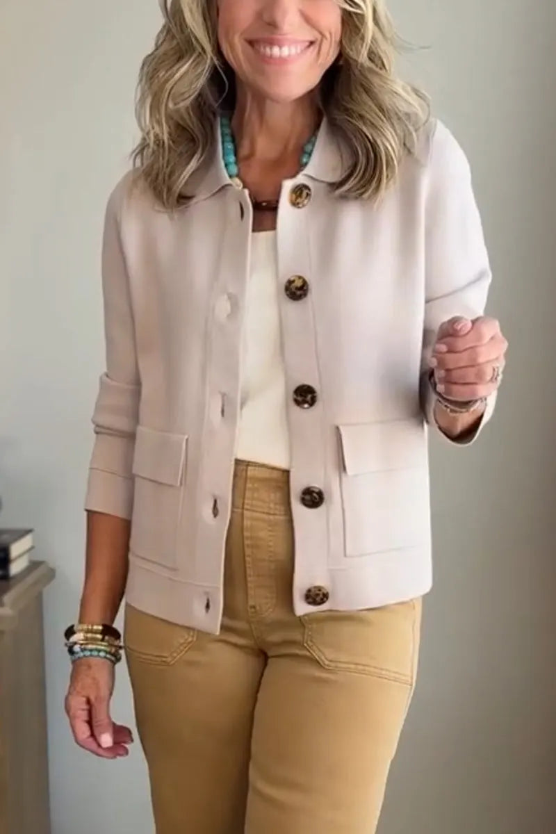 Paxton™ | Lapel Pocket Button-Front Jacket