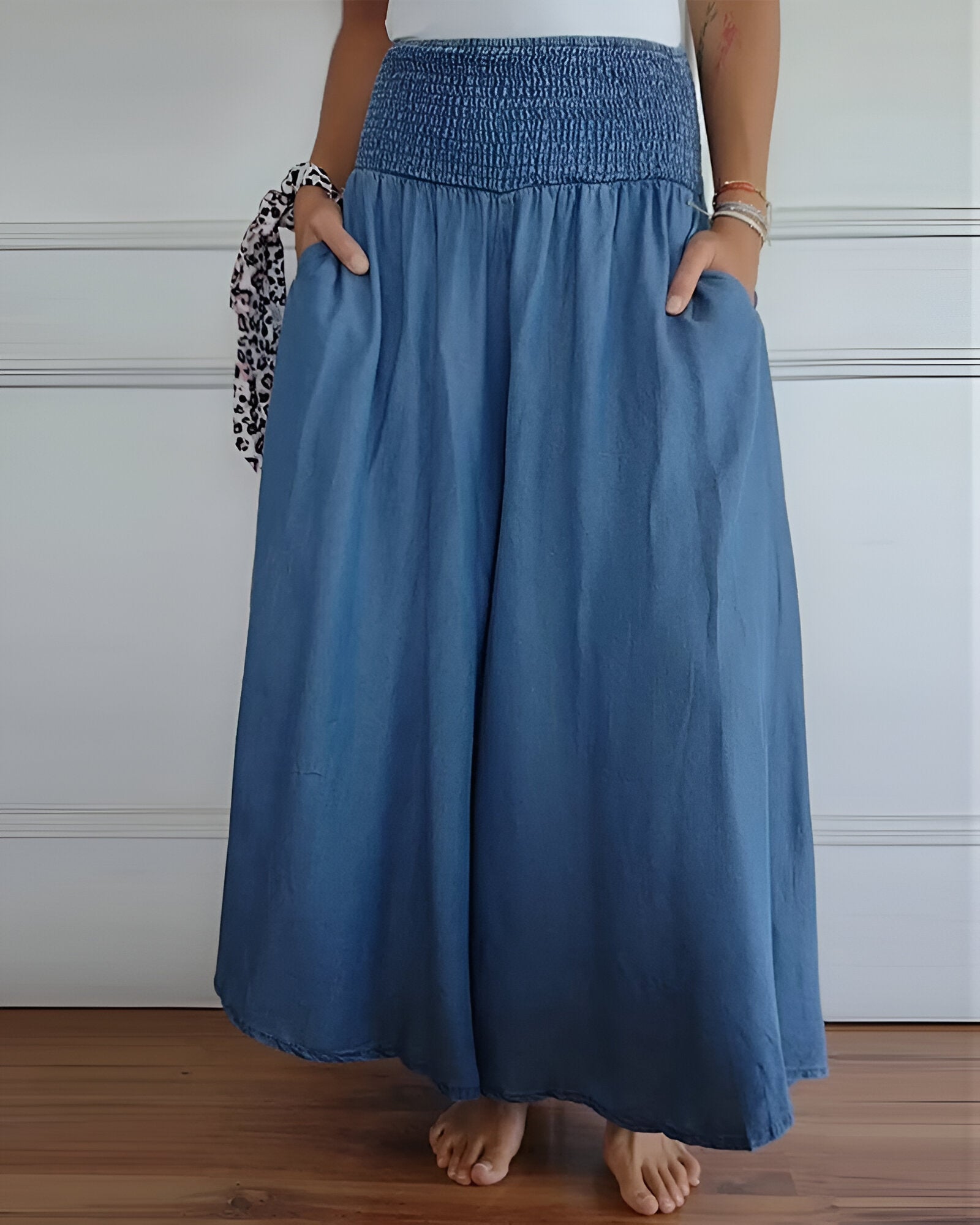 Louella™ | Printed Wide-Leg Pants