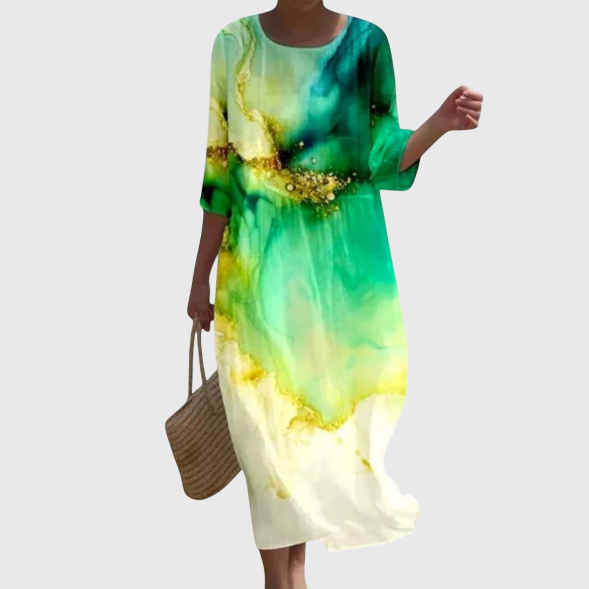 Stylish Floral Maxi Dress