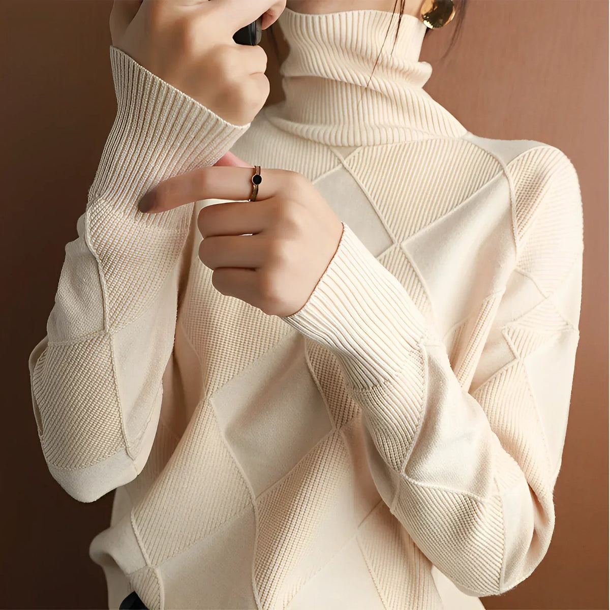 Sylvara™ | Turtleneck Sweater