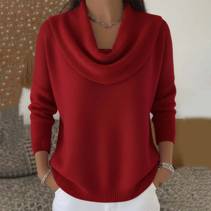 Noelle™ | Cowl Neck Sweater