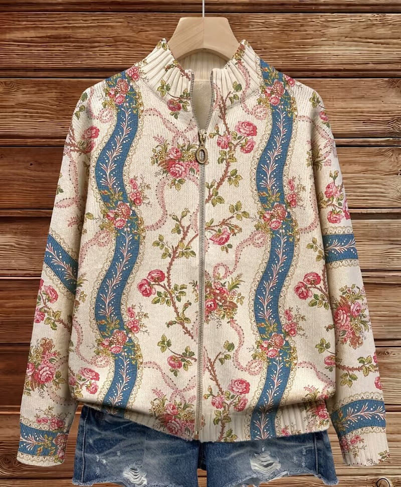 Eulalia™ | Climbing Rose Ribbon Cardigan