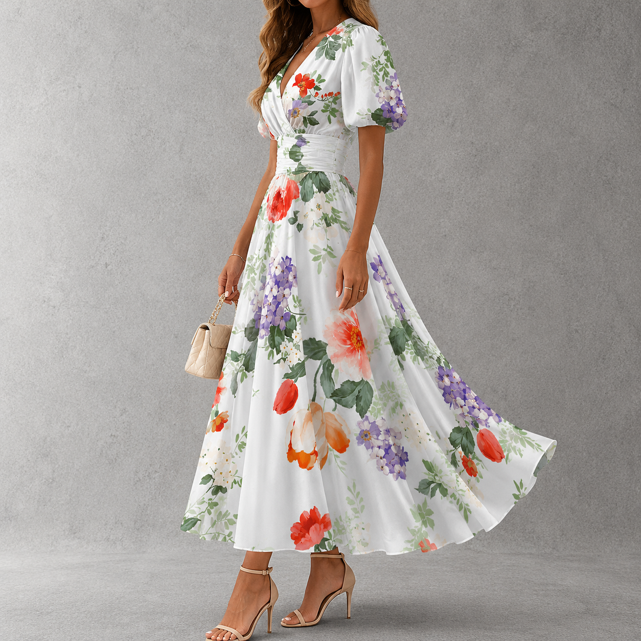 Theodora™ | Floral Maxi Dress
