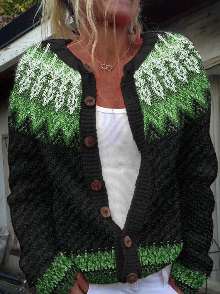 Rexford™ | Retro Button-Front Cardigan