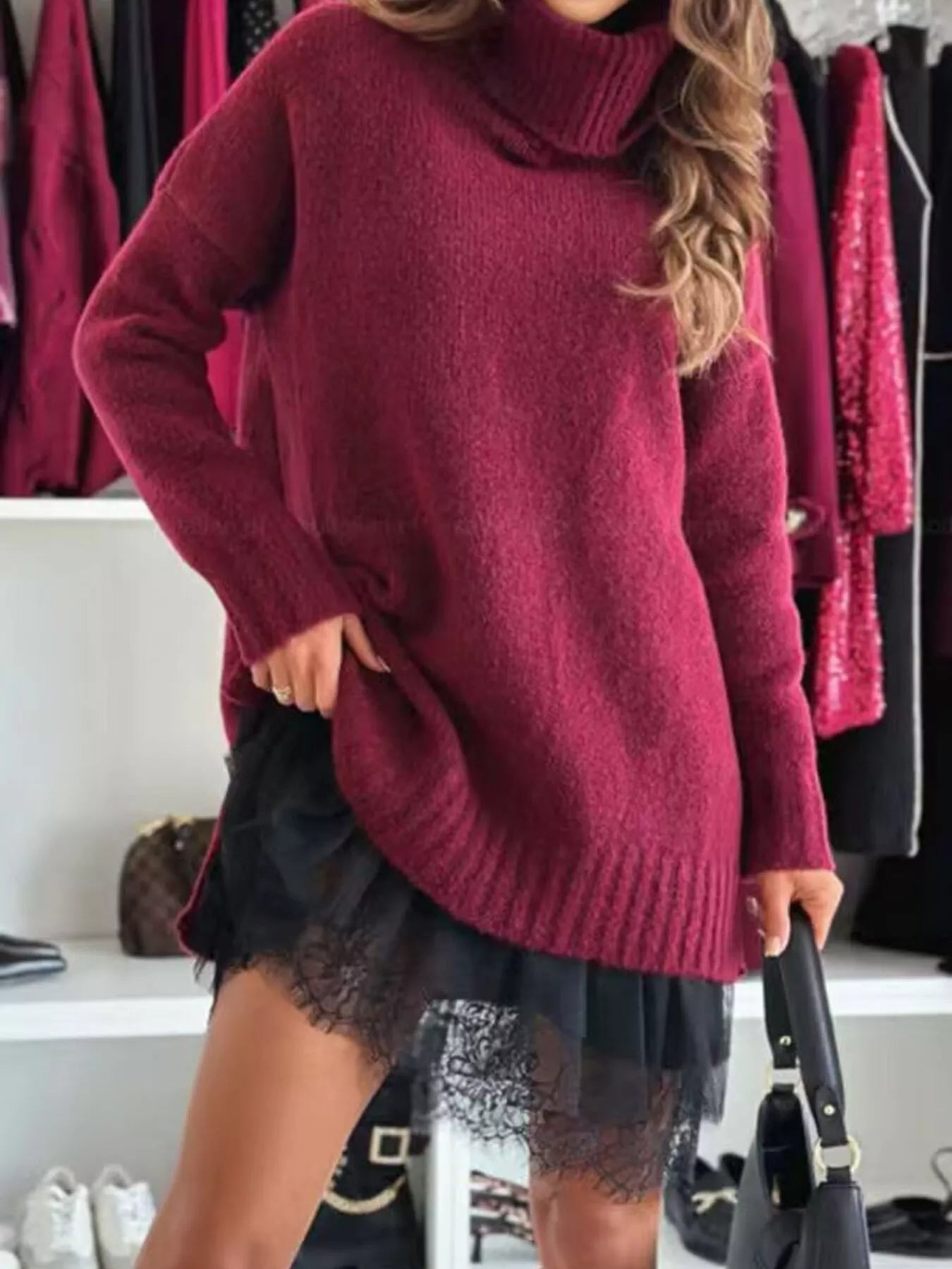 Stella | Turtleneck Oversized Sweater