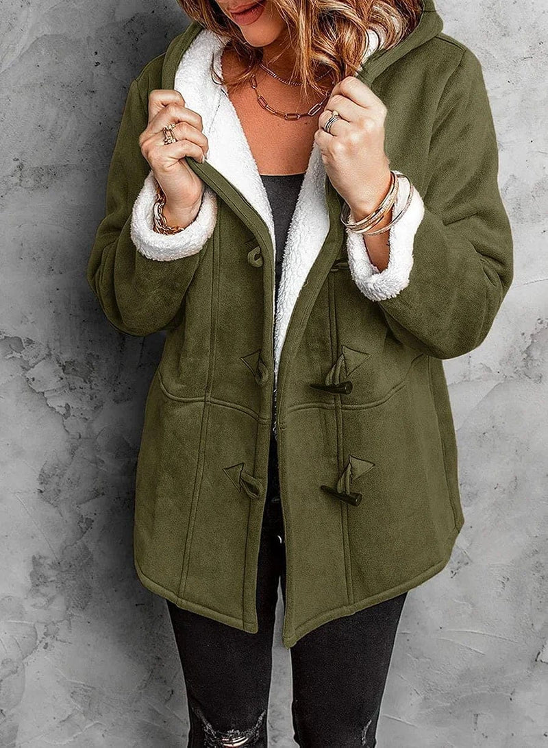 Fiorella™ | Hooded Toggle Coat