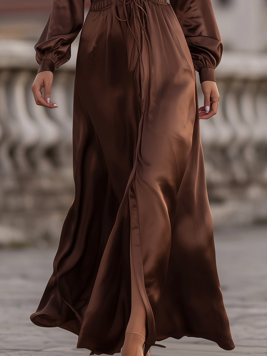 Valentina™ | Cinched Waist Maxi Dress