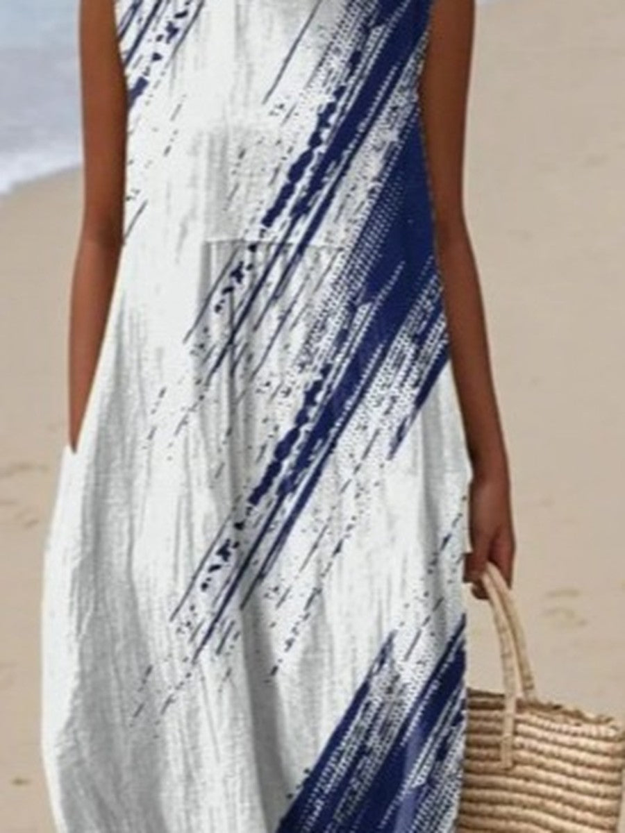 Skye™ | Brushstroke Midi Dress