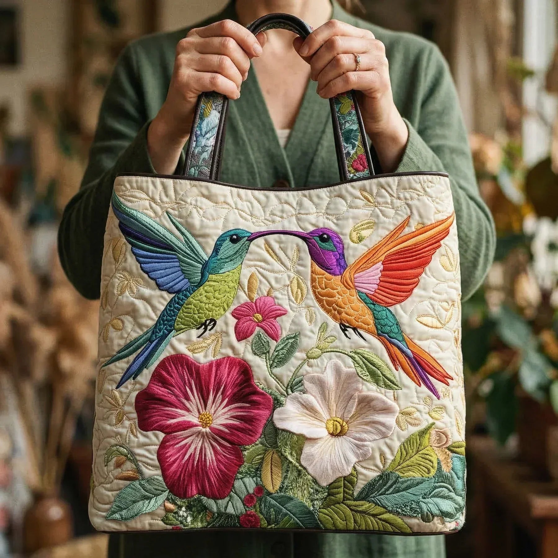 Blythewick™ | Handmade Soft Quilted Tote Bag