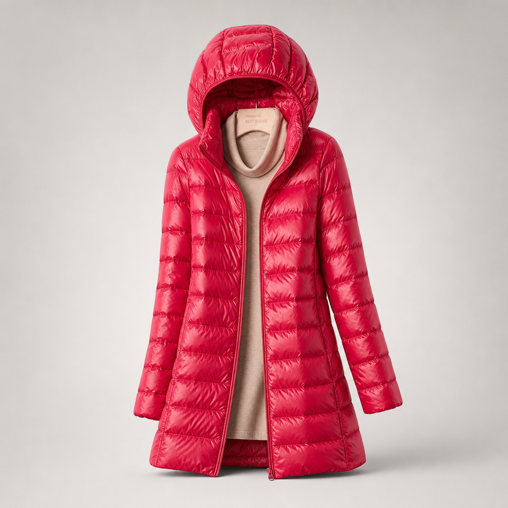 Everly™ | Ultralight Hooded Puffer Coat