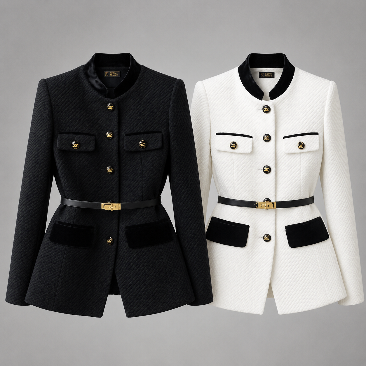 Lorienne™ | Tailored Contrast Jacket