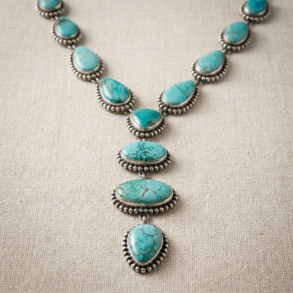 Greer™ | Vintage Statement Necklace & Earrings Set