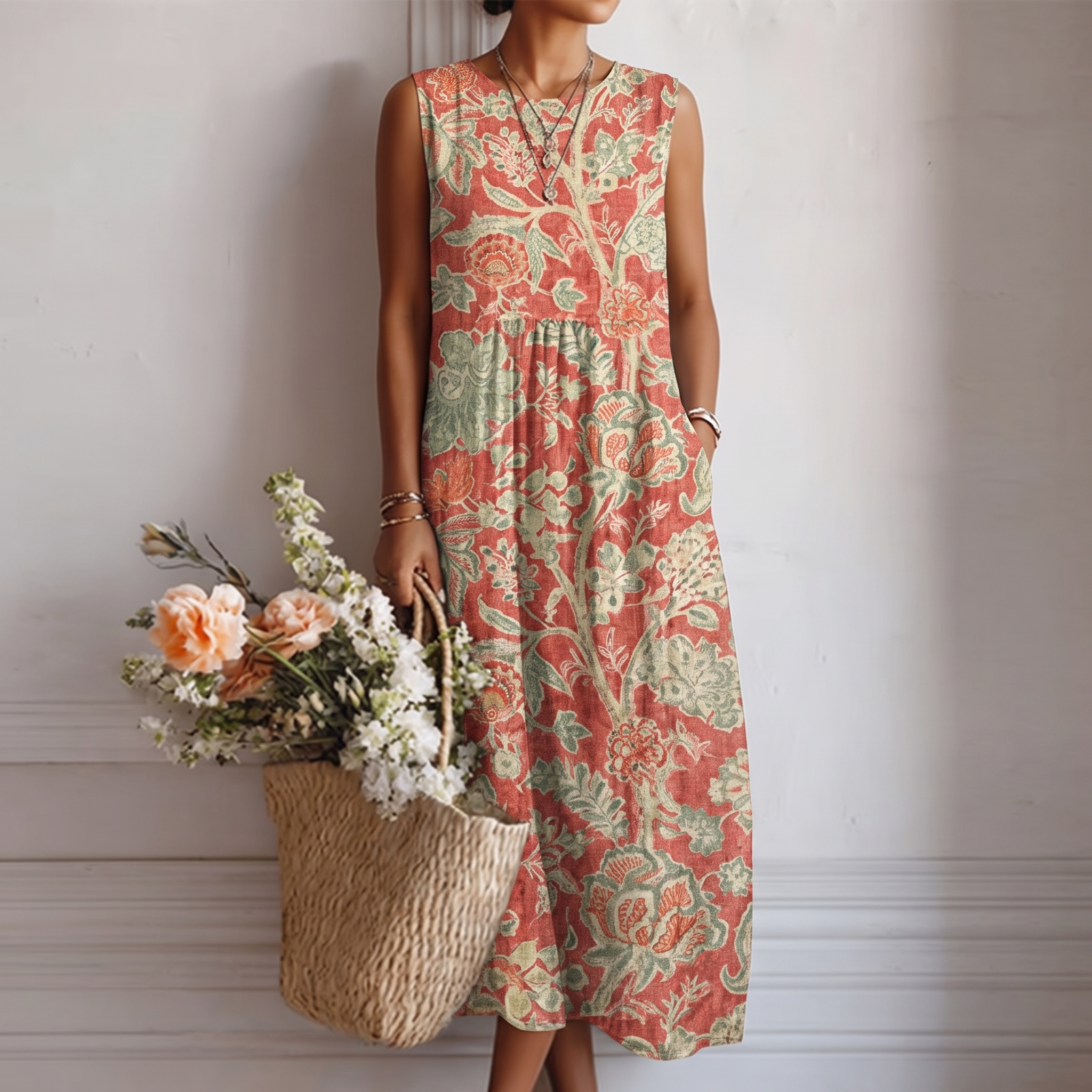 Louriana™ | Everyday Midi Dress
