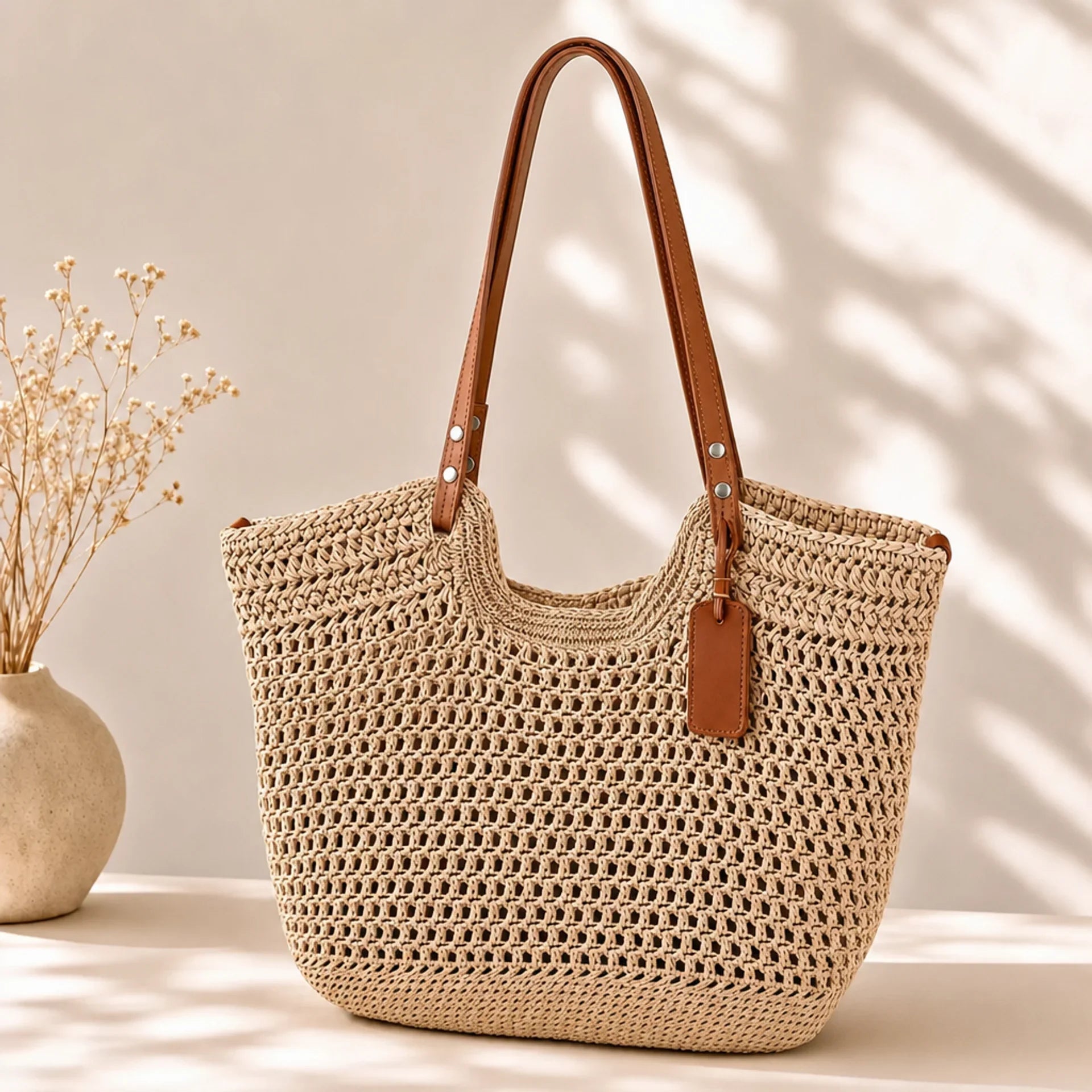 Georgiana™ | Handwoven Crochet Tote