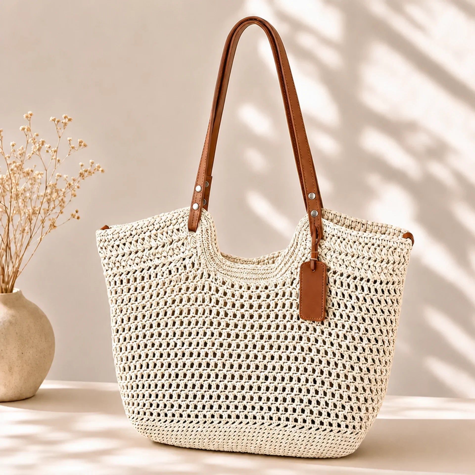 Georgiana™ | Handwoven Crochet Tote