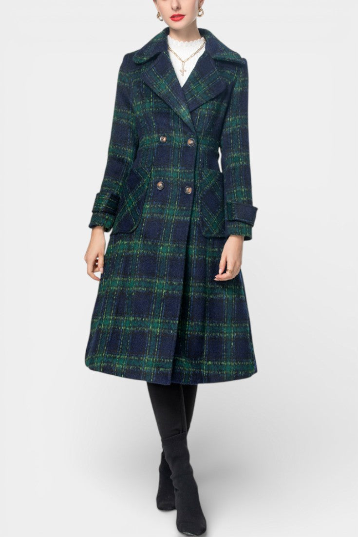 Kildare™ | Checked Longline Coat