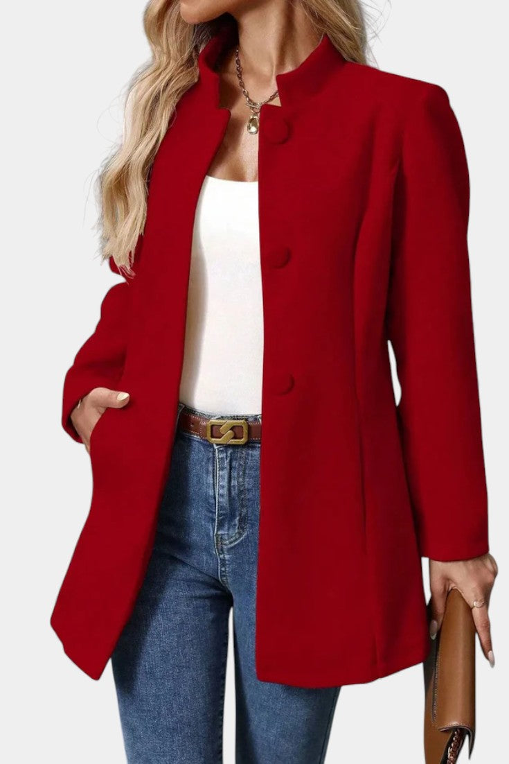 Taverly™ | Tailored High-Collar Coat