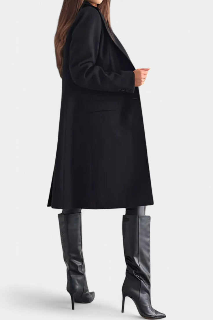 Annika™ | Tailored Mid-Length Coat