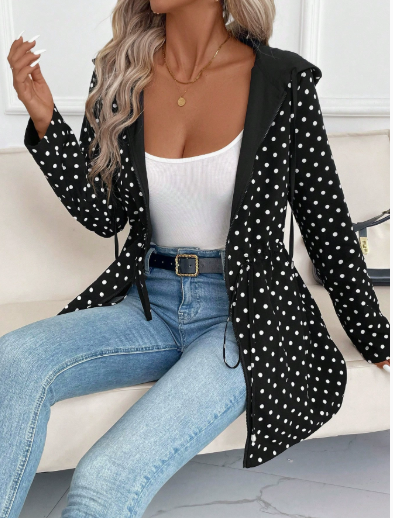 Women's Leopard Print Reversible Coat