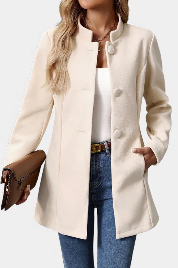 Taverly™ | Tailored High-Collar Coat