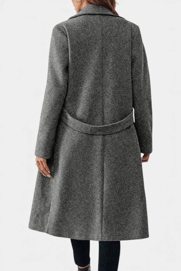Elowyn™ | Timeless Belted Overcoat