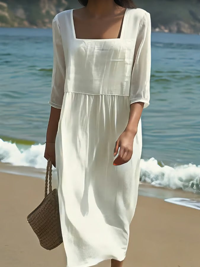 Laurenne™ | Elegant Midi Dress