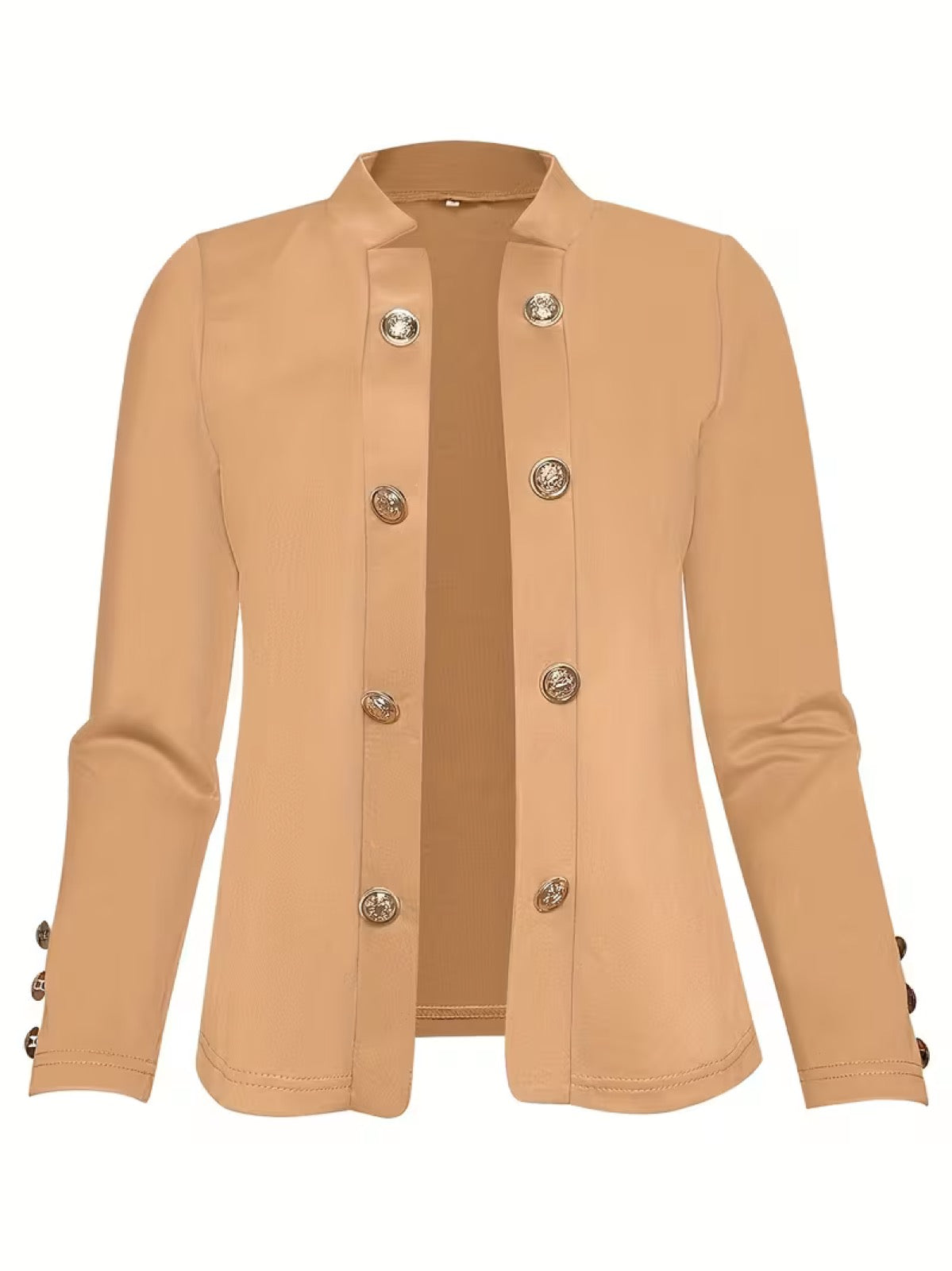 Isaline™ | Gold Button Blazer