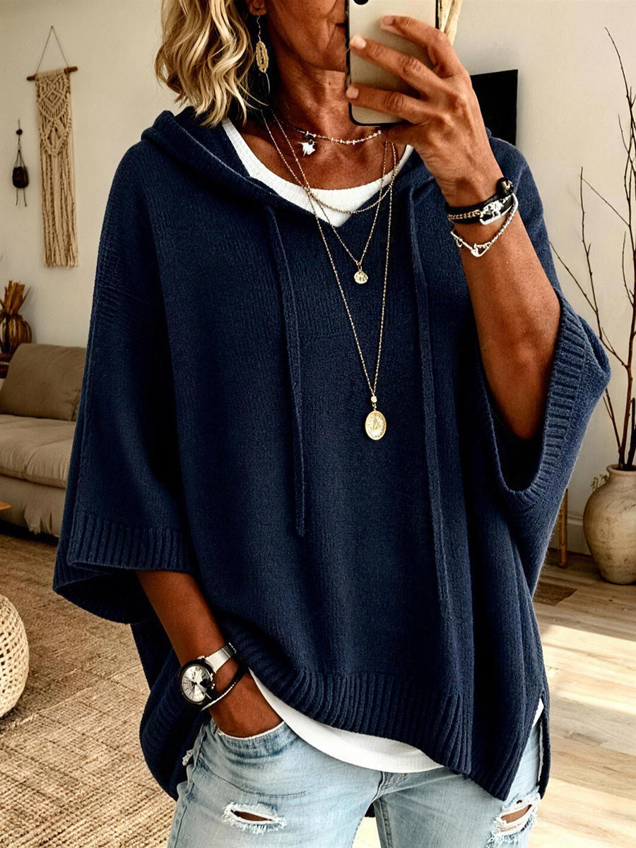 Flannagan™ | Hooded Poncho Sweater