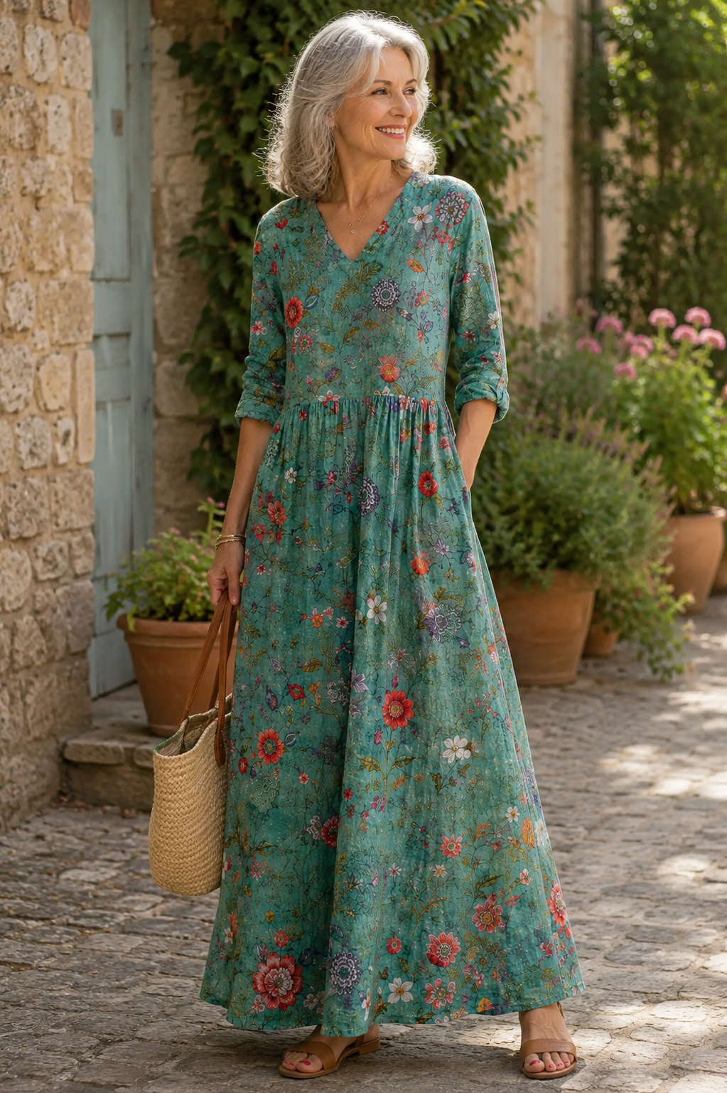 OLIVIA™ | FLORAL SUMMER DRESS