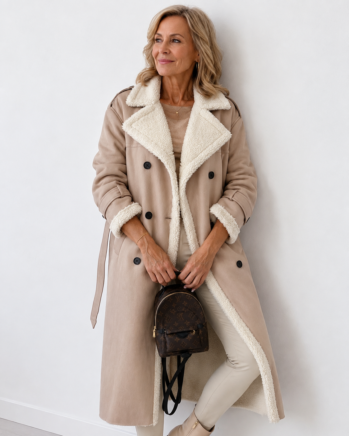 Sheridan™ | Teddy-Lined Trench Coat