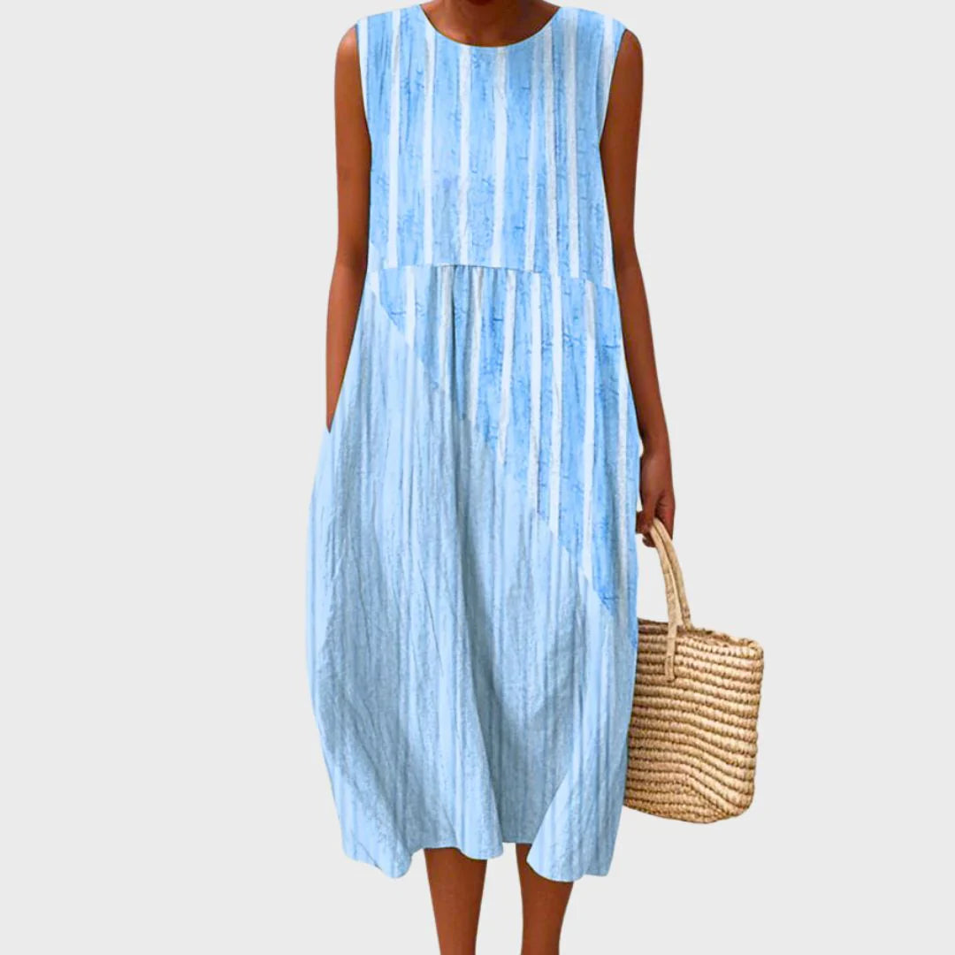 Anouk™ | Sleeveless Comfortable Midi Dress