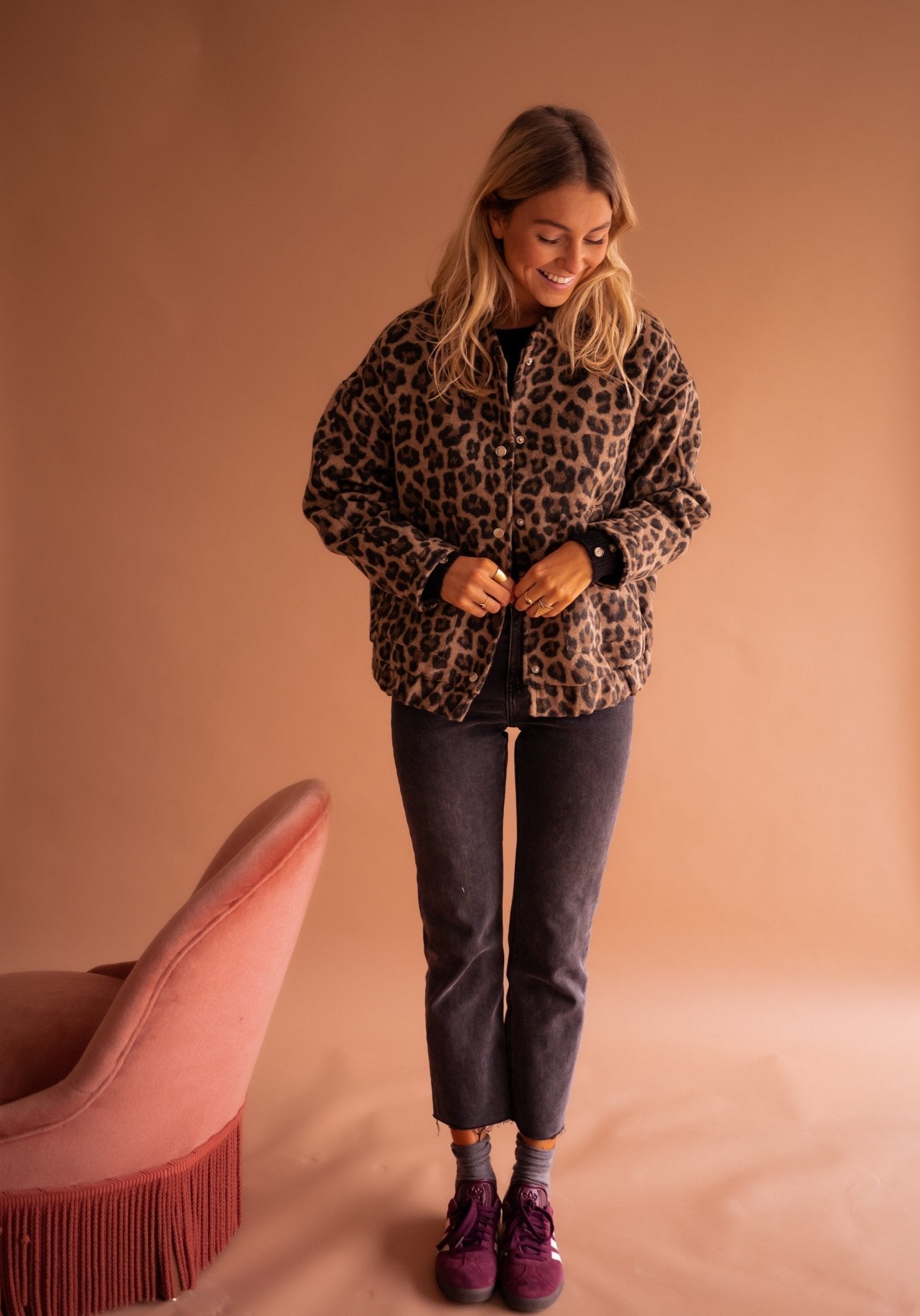 Moxanne™ | Leopard Print Jacket
