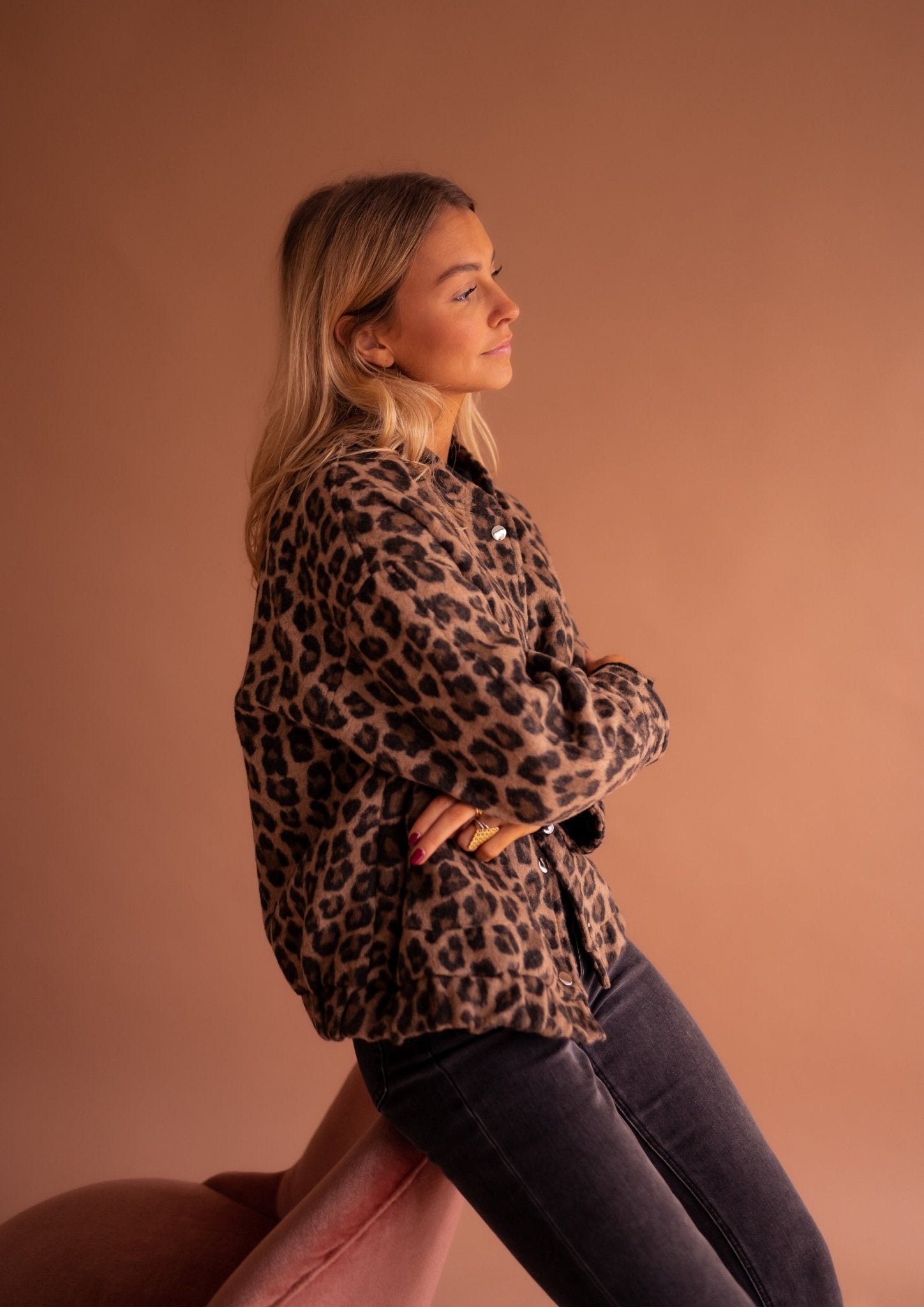 Moxanne™ | Leopard Print Jacket