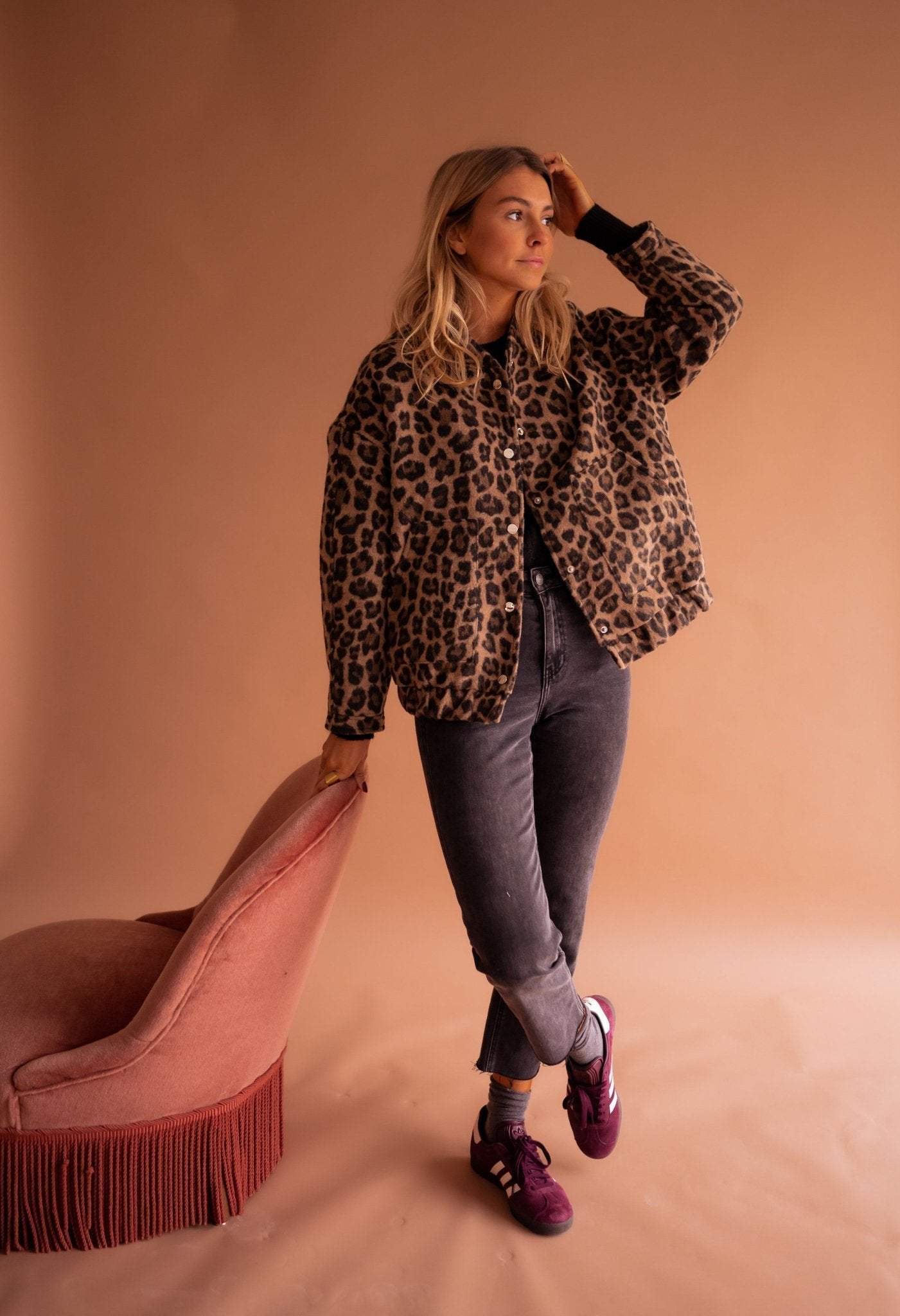 Moxanne™ | Leopard Print Jacket