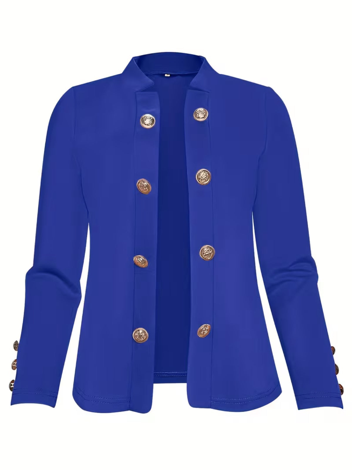 Marcheline™ | Gold Button Blazer