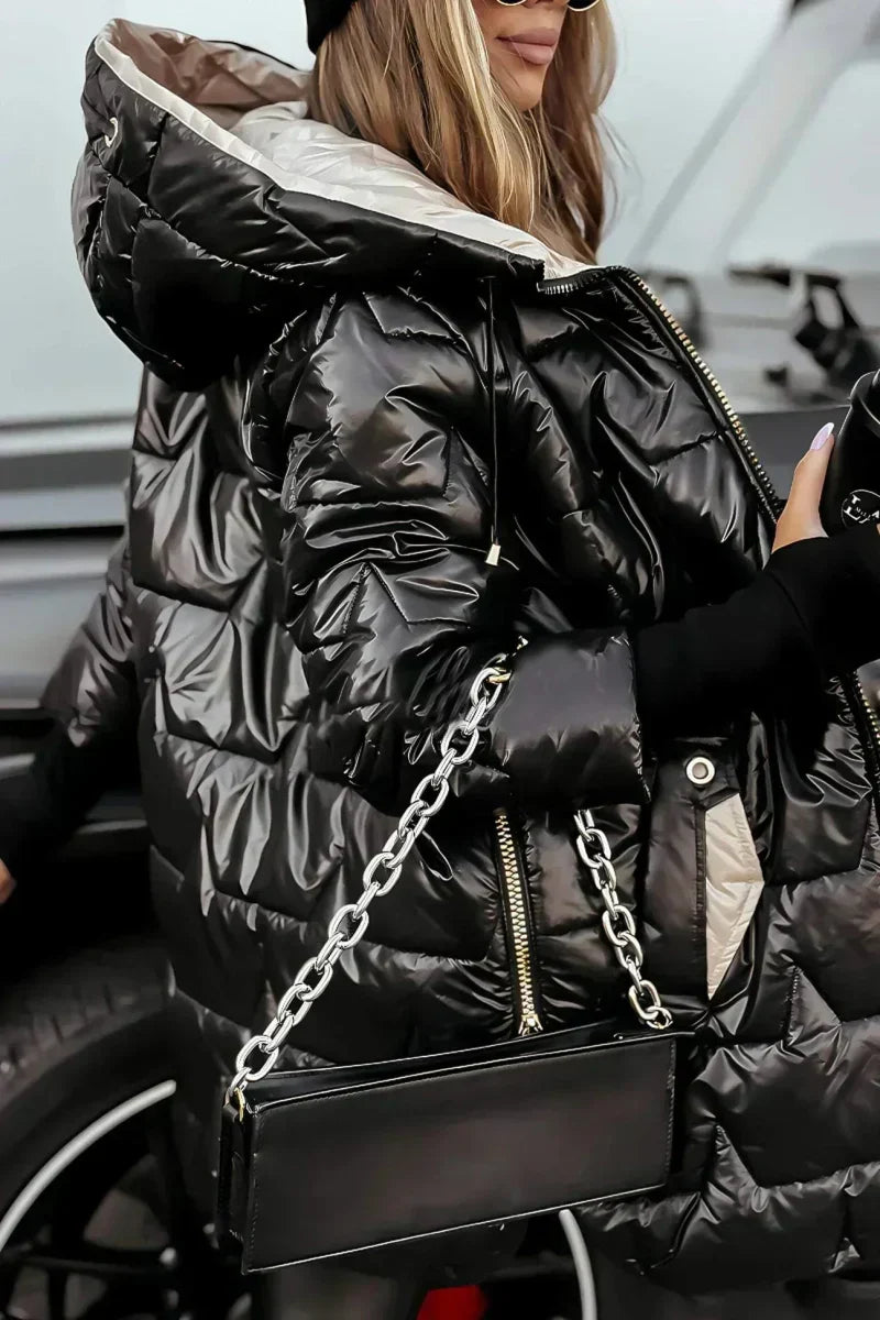 Devonna™ | Long Warm Quilted Jacket