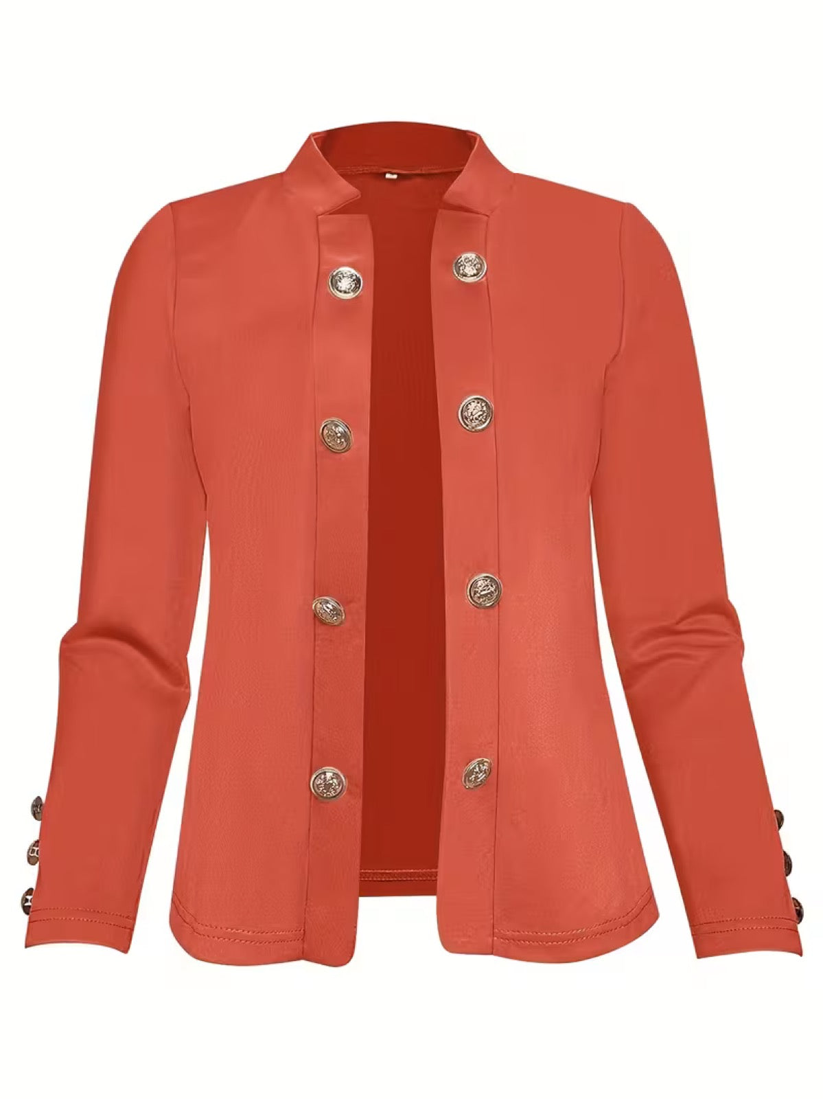 Maribeau™ | Gold Button Blazer
