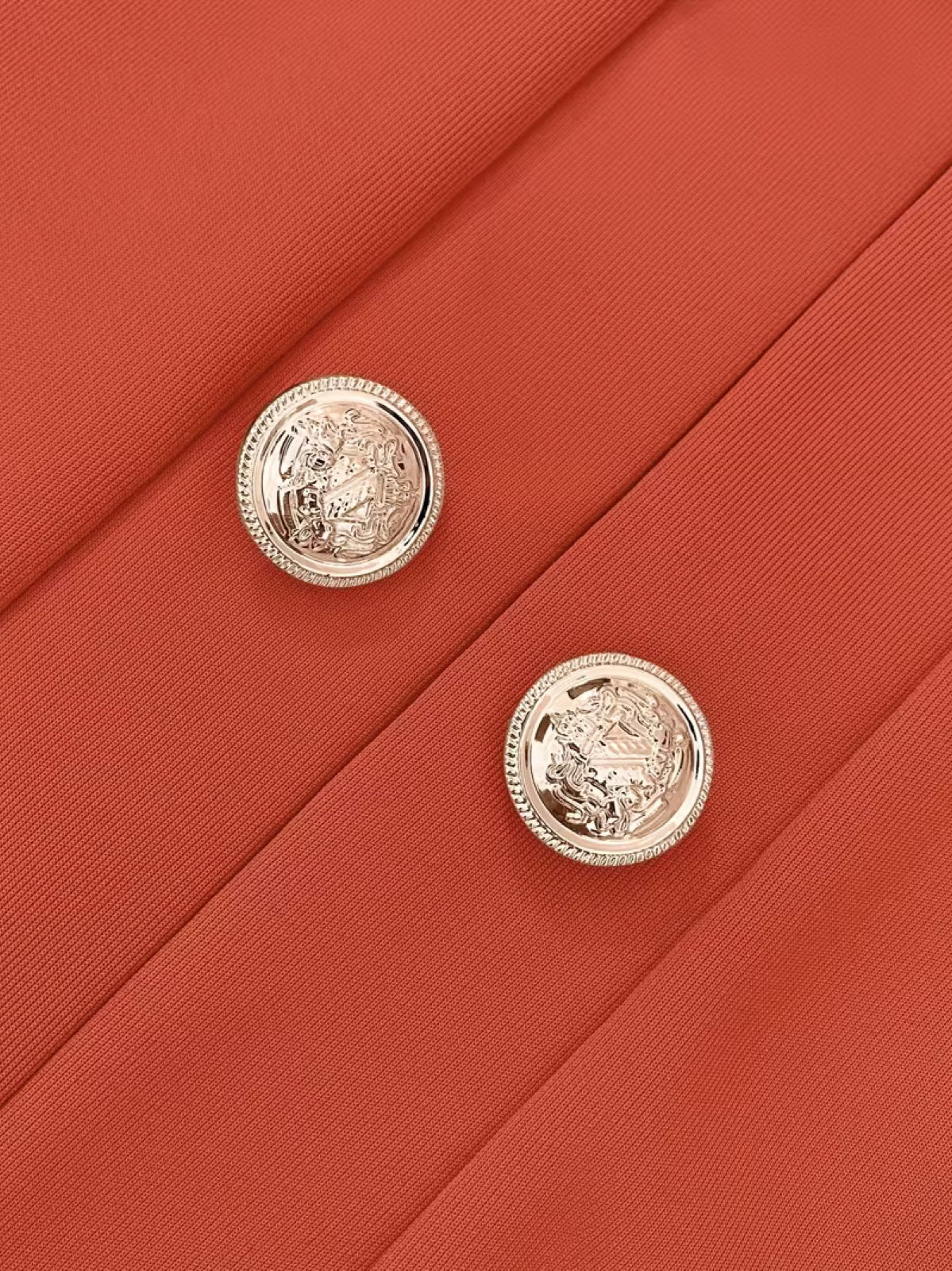 Maribeau™ | Gold Button Blazer