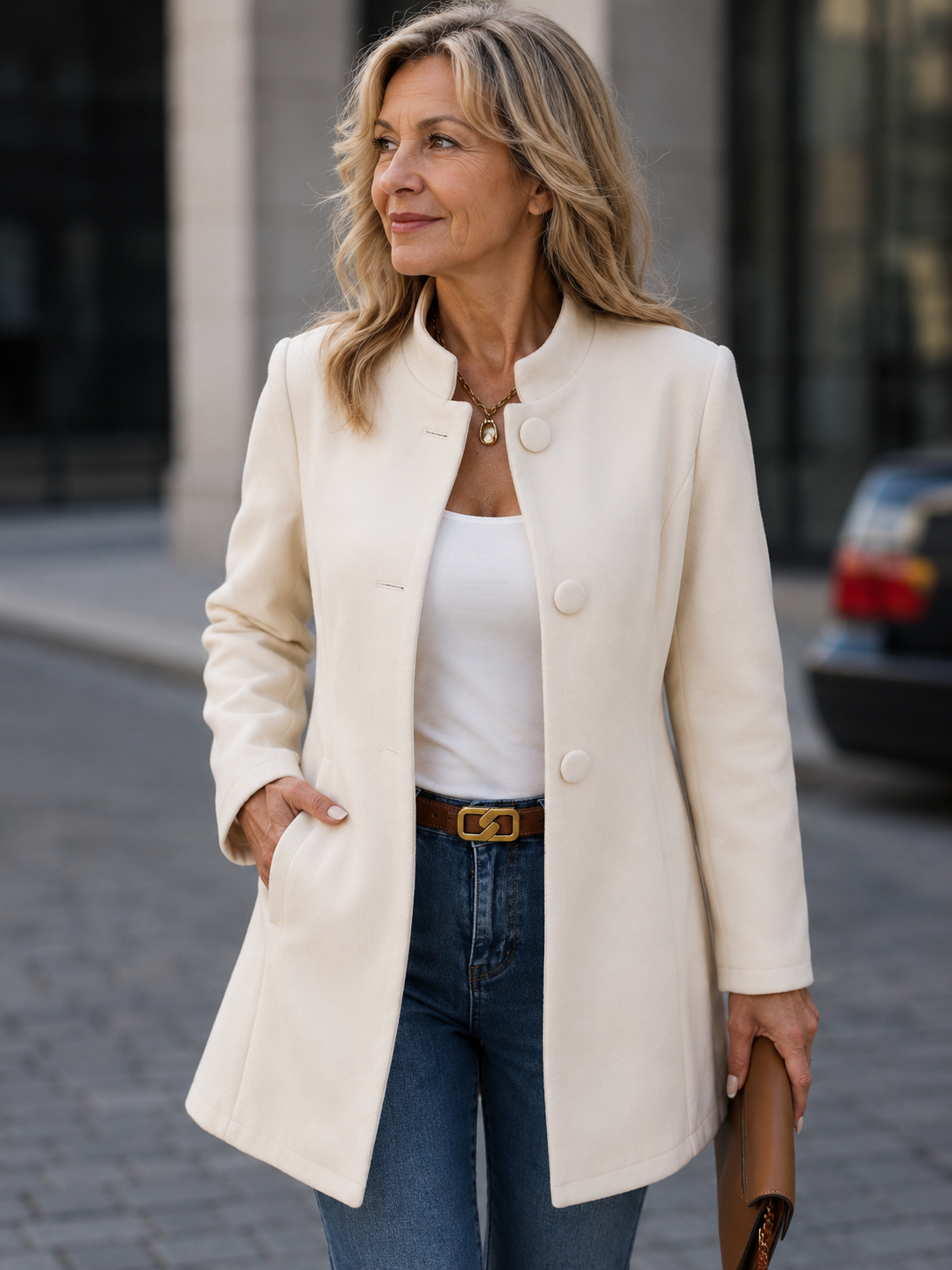 Frederica™ | Elegant Tailored Jacket