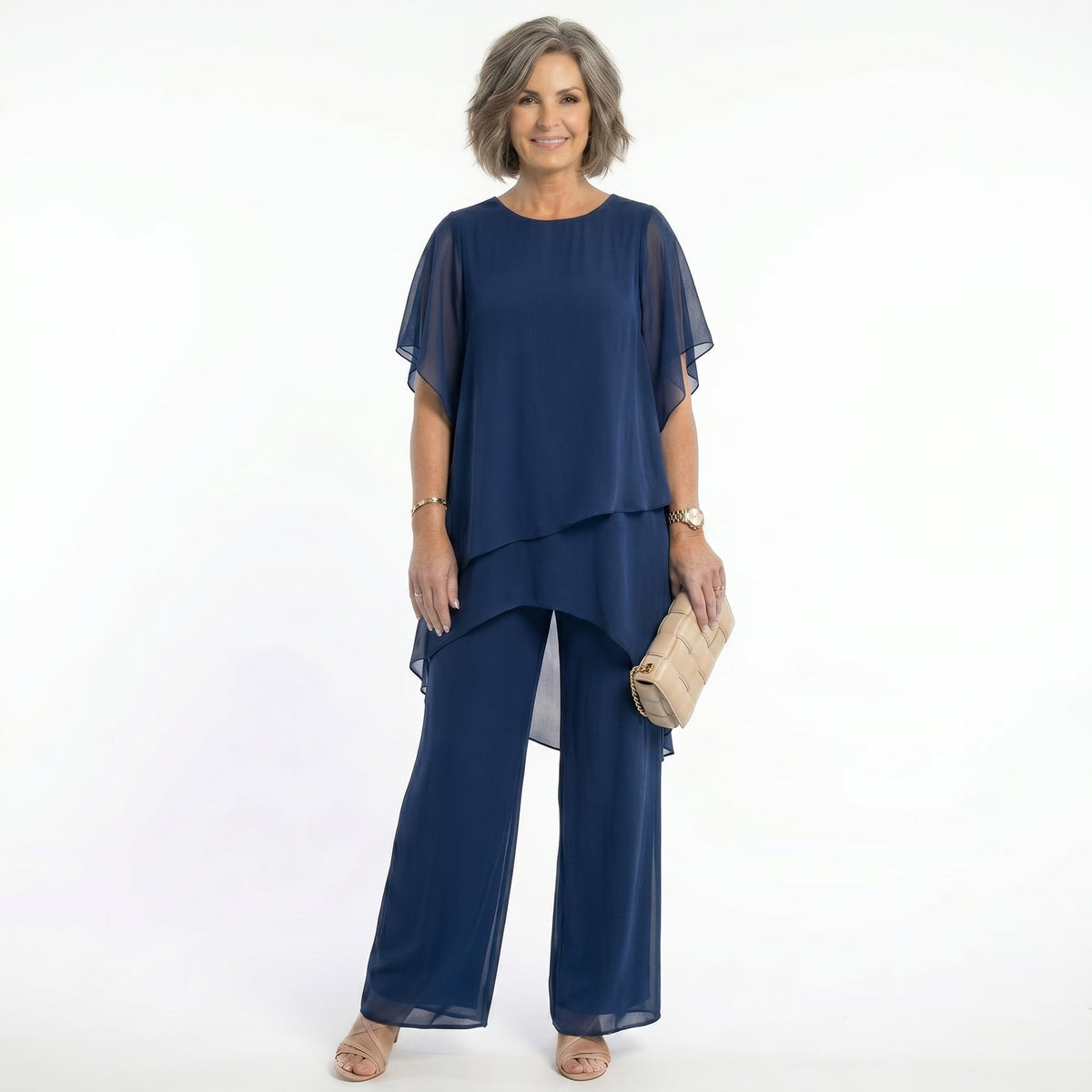 Marianna™ | Tiered Tunic & Trouser Set