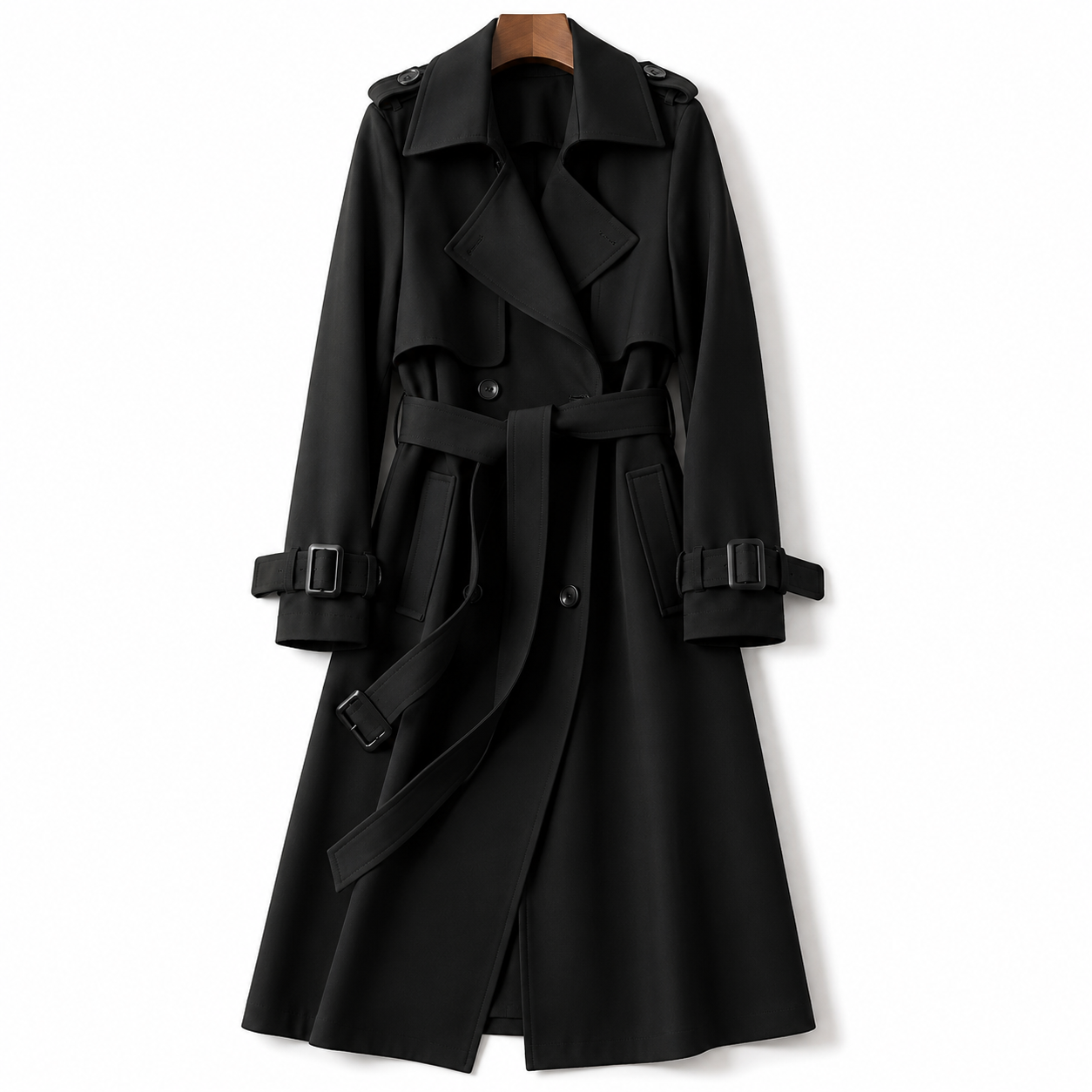 Greystone™ | Classic Long Trench Coat