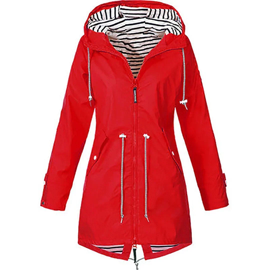 Naomi | Elegant Flattering Fit Rain Jacket