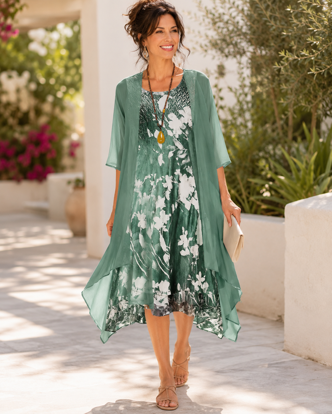 Nicolette™ | Breezy Two-Layer Dress