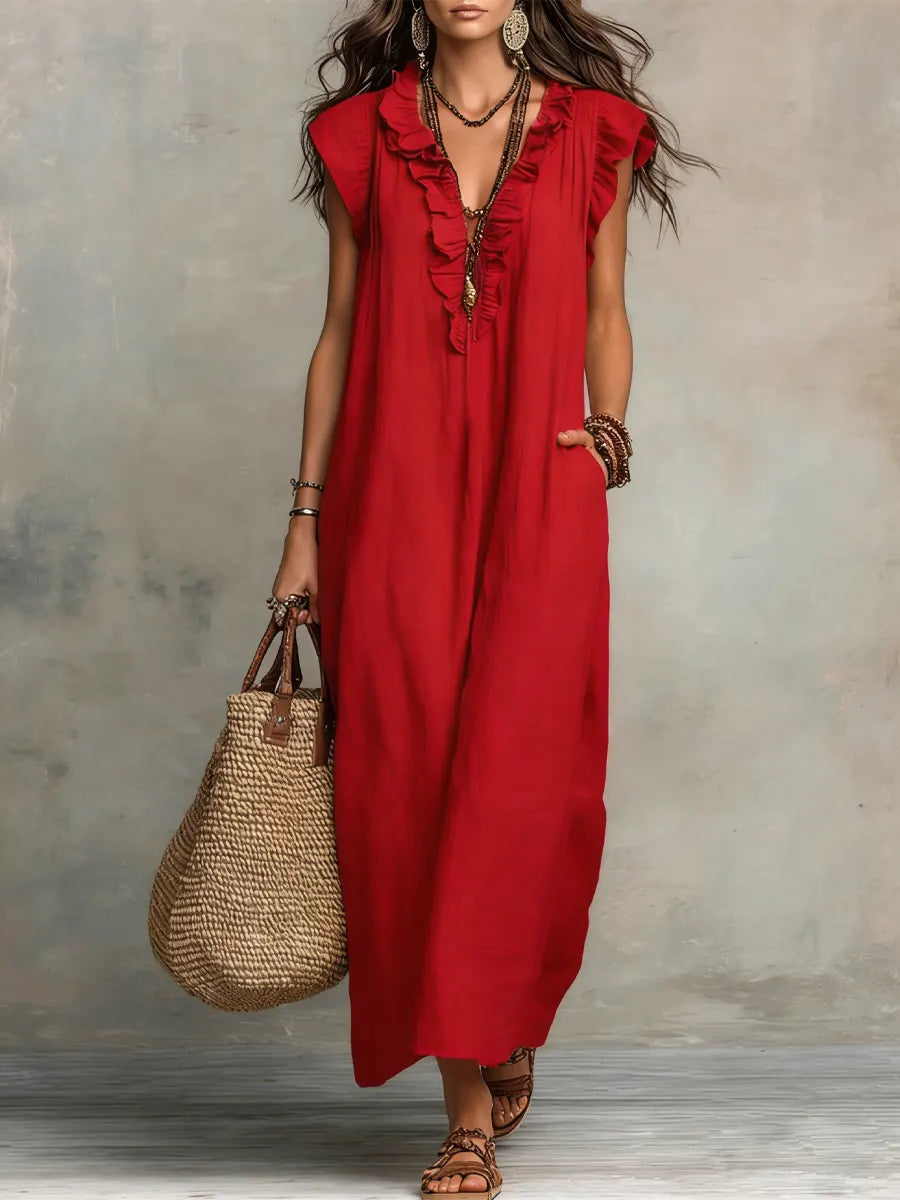 Fleurette™ | Timeless Bohemian Maxi Dress