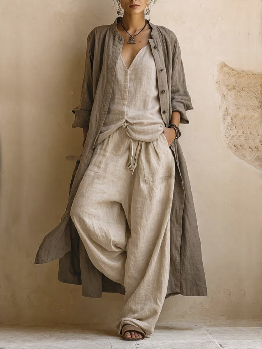 Carol | Women's Layered Three-Piece Set