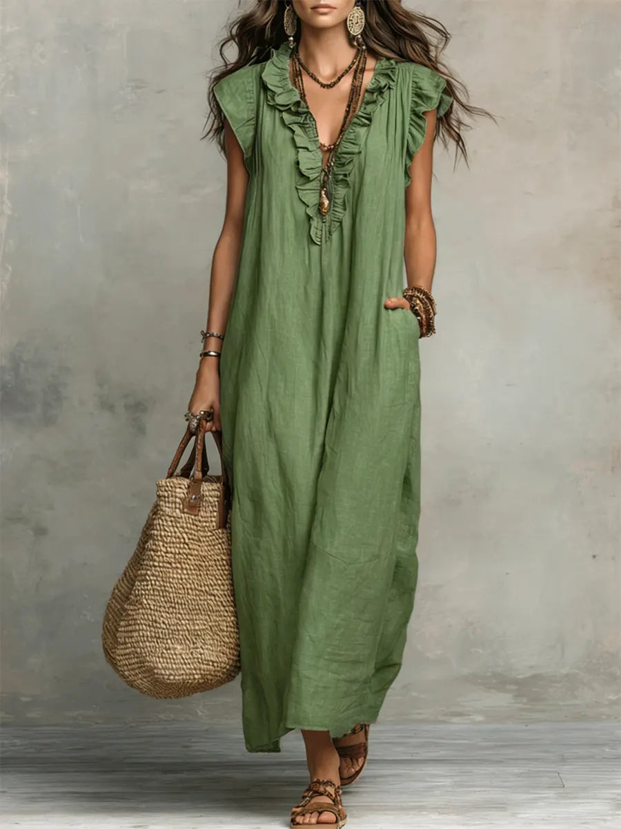 Fleurette™ | Timeless Bohemian Maxi Dress