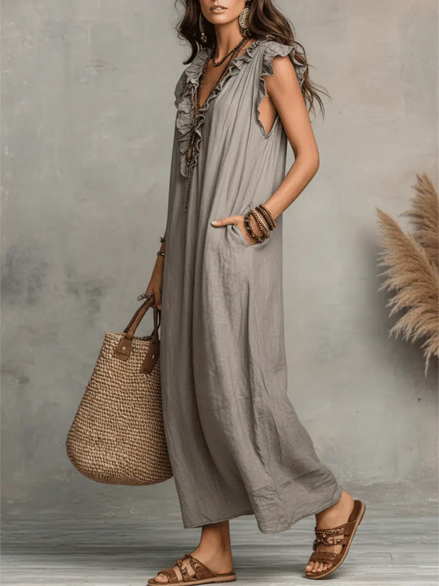 Fleurette™ | Timeless Bohemian Maxi Dress