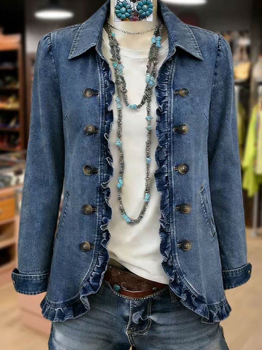 Women's Ruffled Jacket
