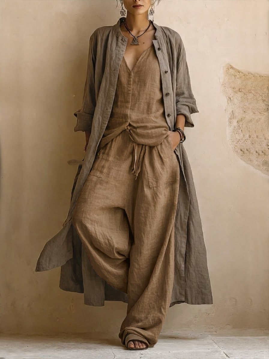 Carol | Women's Layered Three-Piece Set